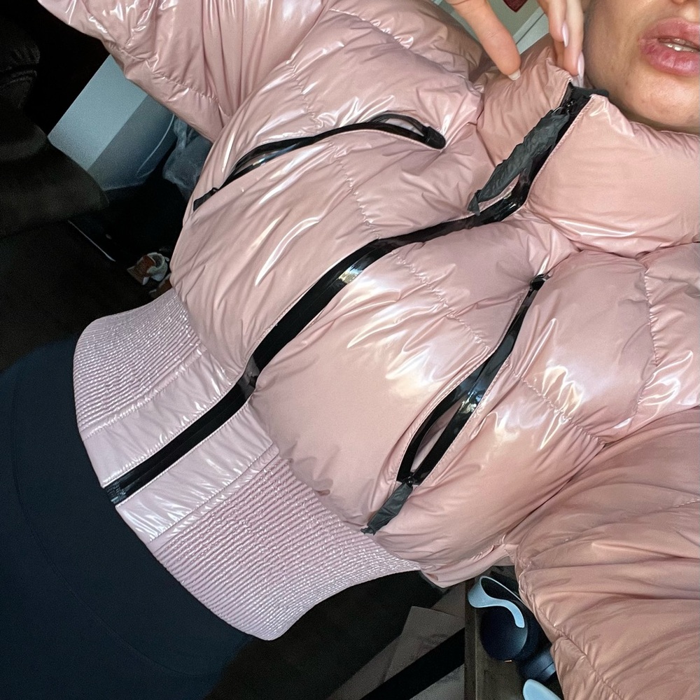 Pink Puffer Jacket - Picture 3 of 5
